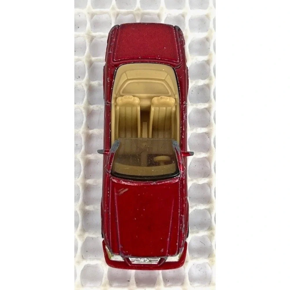 Hot Wheels Mattel 1989 Red Mercedes-Benz‎ SL Convertible